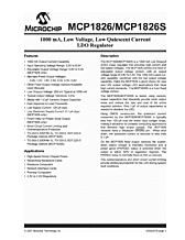 DataSheet MCP1826S-3302 pdf
